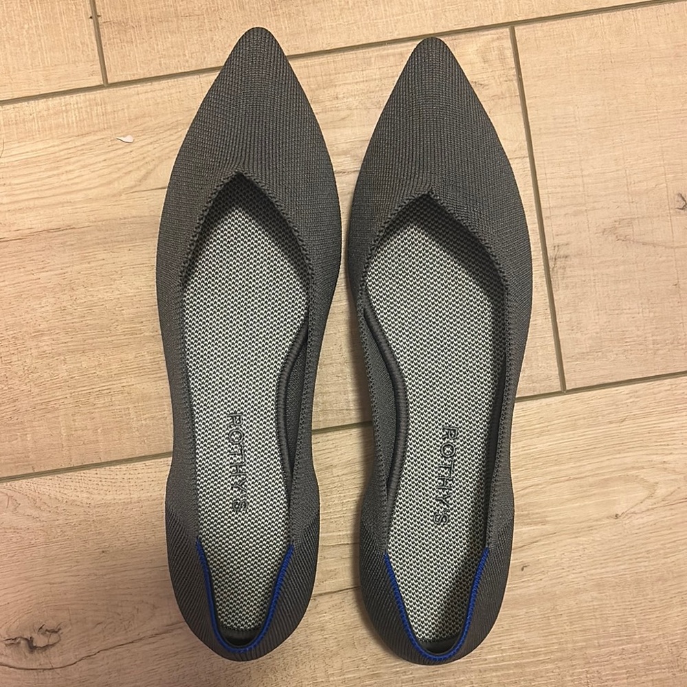 Rothy's Charcoal Gray Women's Flats